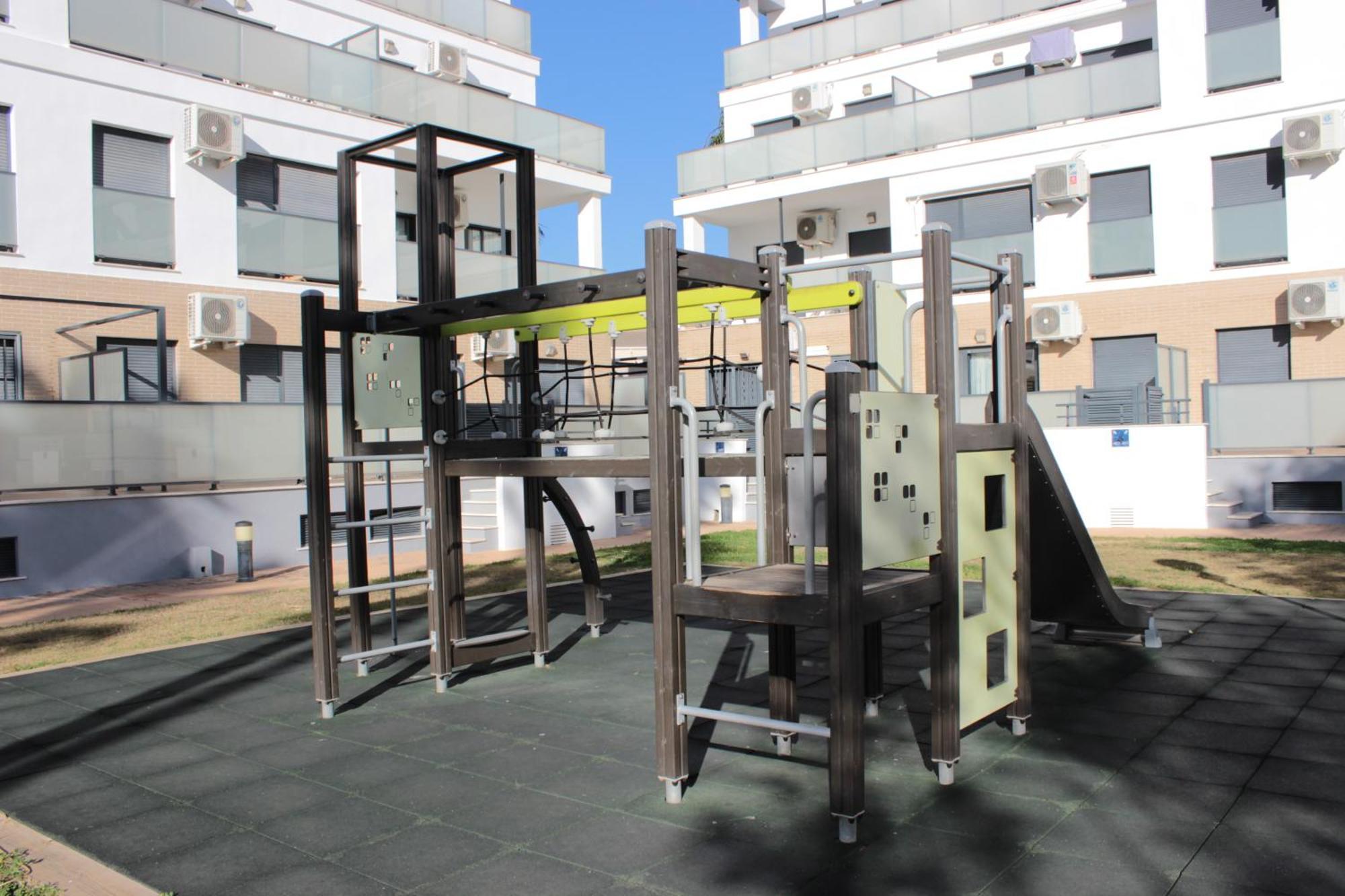 S215 Apartamento Las Dunas Oliva Nova Buitenkant foto
