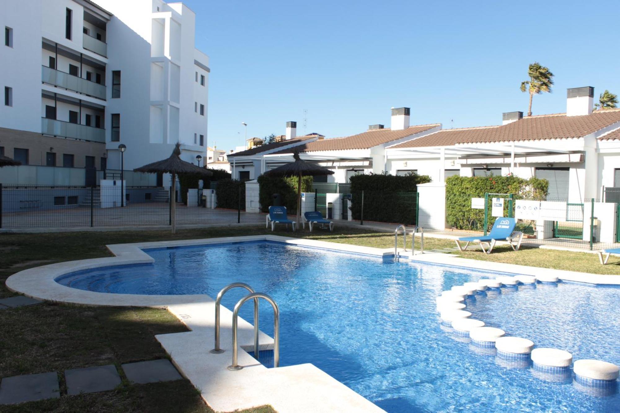 S215 Apartamento Las Dunas Oliva Nova Buitenkant foto